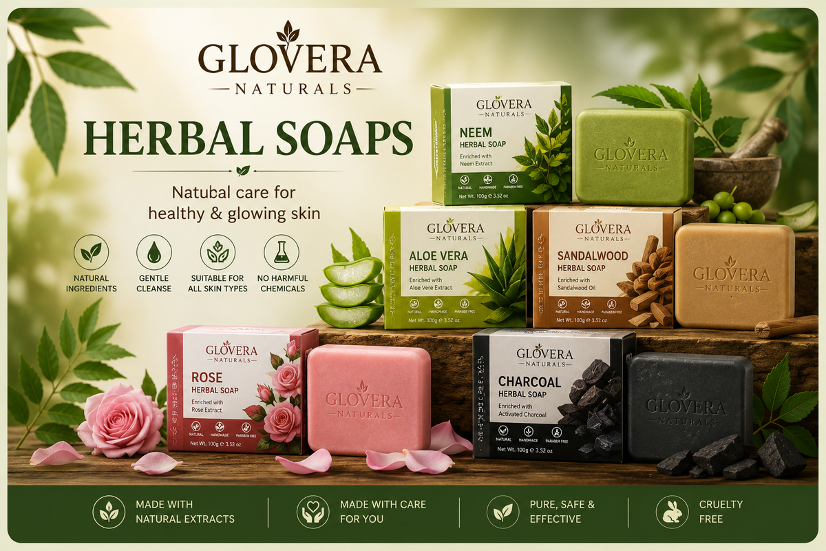Glovera Naturals Premium Herbal Soaps