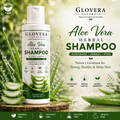 Golvera Naturals Aloe Vera Organic Shampoo | Aloe Vera Extract | 200 ml