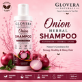 Glovera Naturals Premium Herbal Onion Extract Shampoo | 200 ml