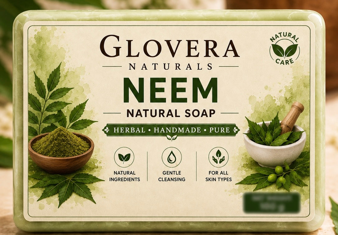 Glovera Naturals Neem Herbal Soap - 100g
